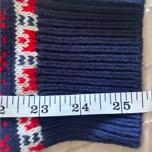 Bongo Blue and Red Cropped Sweater Size XL NWOT - Picture 7 of 9